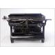 Fantastic Continental Typewriter Very Well Preserved. Germany, 1930's