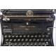 Fantastic Continental Typewriter Very Well Preserved. Germany, 1930's