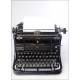 Fantastic Continental Typewriter Very Well Preserved. Germany, 1930's