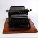 Magnificent American Model 8 Typewriter, Well Preserved. USA, Circa 1908