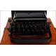 Magnificent American Model 8 Typewriter, Well Preserved. USA, Circa 1908