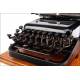 Magnificent American Model 8 Typewriter, Well Preserved. USA, Circa 1908