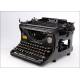 Ideal B Typewriter. Very Good Condition. American Design. Manufactured in Germany, 1915