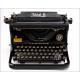 Ideal B Typewriter. Very Good Condition. American Design. Manufactured in Germany, 1915