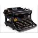 Ideal B Typewriter. Very Good Condition. American Design. Manufactured in Germany, 1915