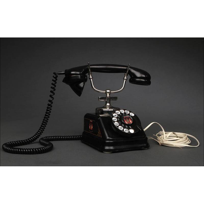 telefono vintage años 70 - origen dinamarca - Kaufen Antike Telefone in  todocoleccion