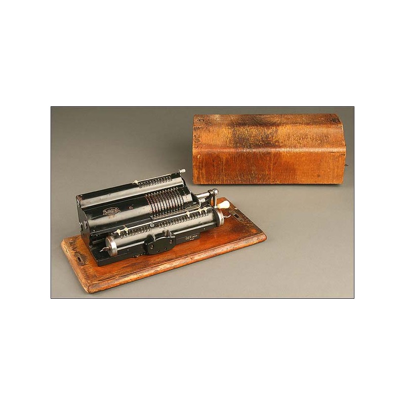 Muldivo Calculating Machine, Germany, English Distributor, Year 1930