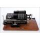 Antique Triumphator C Mechanical Calculator in Very Good Working Order. Germany, Circa 1930