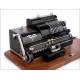 Antique Triumphator C Mechanical Calculator in Very Good Working Order. Germany, Circa 1930