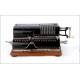 Antique Thales CER Mechanical Calculator with Windlass System. Germany, 1930's