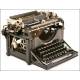 Antique Underwood typewriter. 1915