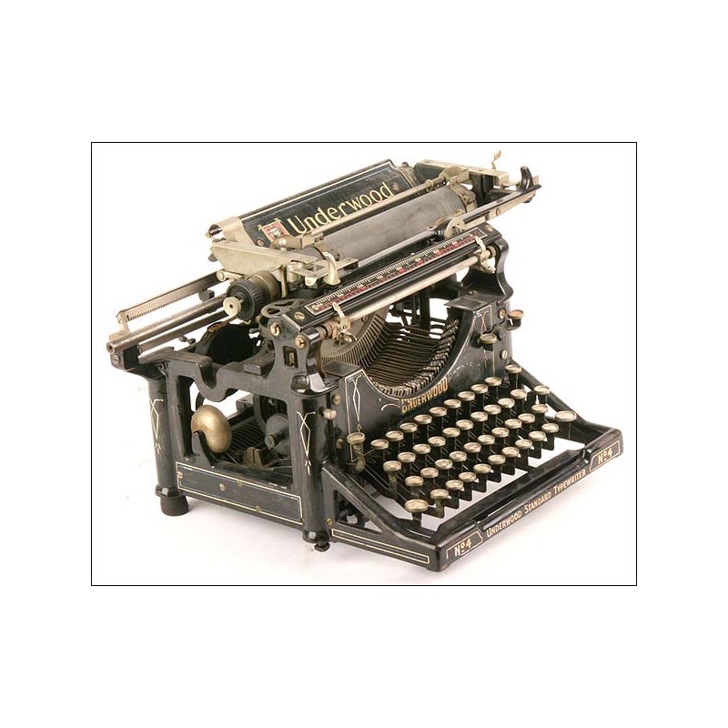 Rare Underwood No. 4. 1910