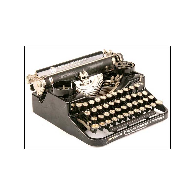 Máquina de Escribir UNDERWOOD Standard Portable Typewriter año 1914