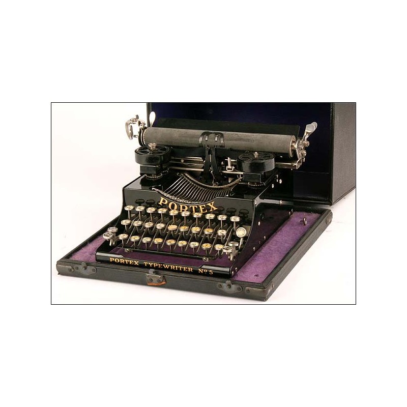 Magnificent Portex typewriter no. 5