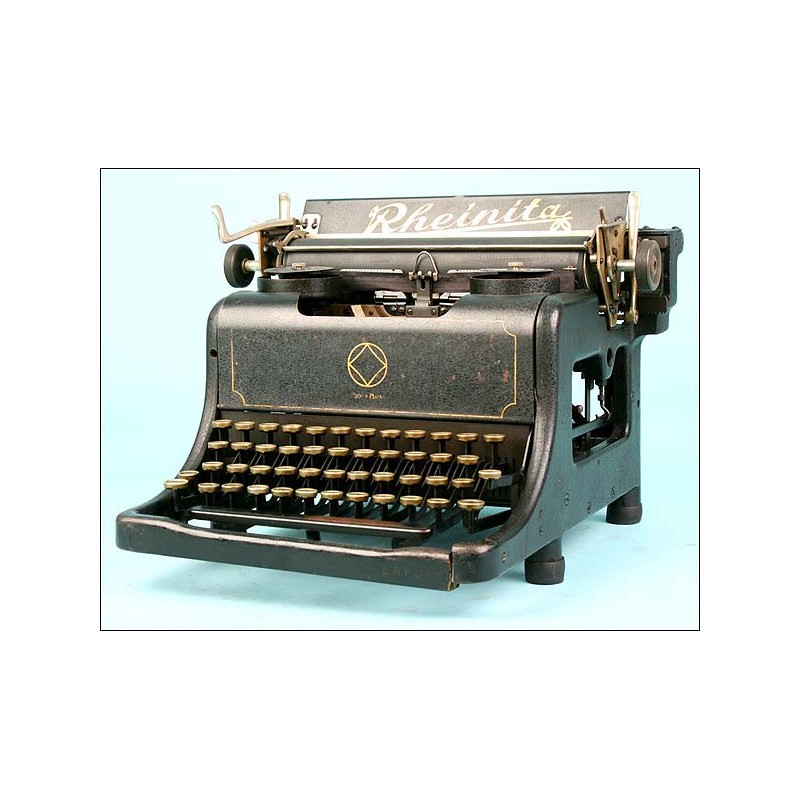 Rheinita typewriter, circa 1929.