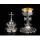 Gothic Silver Ciborium, S XVI