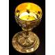 Antique Solid Silver Ciborium by Favier. Well Preserved. France, XIX Century