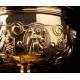 Spectacular Solid Silver Ciborium made by Favier. France, XIX Century