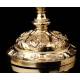 Spectacular Solid Silver Ciborium made by Favier. France, XIX Century