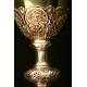 Valencian Silver Chalice, XIX Century.