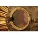 French Monstrance, XIX Century, in Solid Silver. Very well preserved