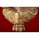 French Monstrance, XIX Century, in Solid Silver. Very well preserved