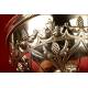 Extraordinary French Solid Silver Ciborium. XIX Century.