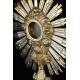 Solid Silver Monstrance, 1830's