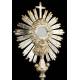 Solid Silver Monstrance, 1830's