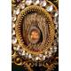 Reliquary bejeweled with relic of St. Paul the Apostle. S. XIX