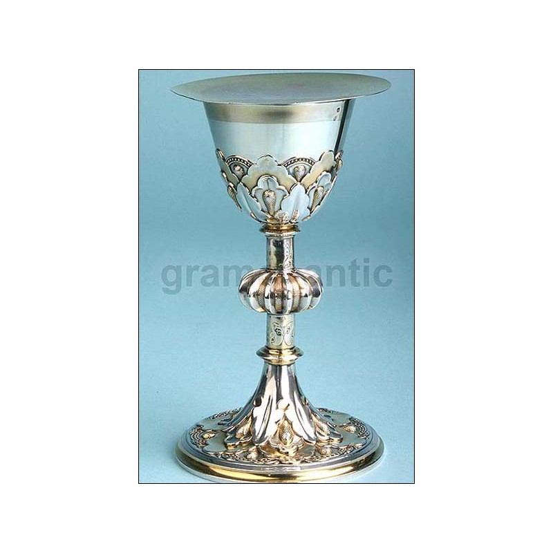 Silver chalice. France. 1890