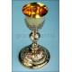 Antique silver chalice. France. France. 19th century. Circa 1850