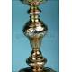 Antique silver chalice. France. France. 19th century. Circa 1850