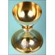 Precious chalice and paten with case, France S.XIX.