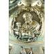 French ciborium in solid sterling silver. XIX Century. Favier