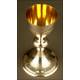 Solid Silver Chalice, 19th Century, France.