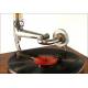 horn gramophone in Excellent Condition and Working. Central Europe, Circa 1915