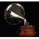 Elegant Deluxe Parlophon Gramophone in Excellent Condition. Germany, 1915