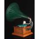 horn gramophone Dulcephone. England, Circa 1915