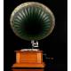 horn gramophone Dulcephone. England, Circa 1915