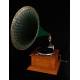 horn gramophone Dulcephone. England, Circa 1915