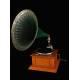 horn gramophone Dulcephone. England, Circa 1915