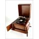 Attractive Alba Mantel Gramophone in perfect working order. England, Circa 1925