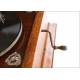 Attractive Alba Mantel Gramophone in perfect working order. England, Circa 1925