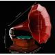 Impressive HMV Monarch horn gramophone. Deluxe Edition. England, Circa 1915