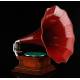 Impressive HMV Monarch horn gramophone. Deluxe Edition. England, Circa 1915