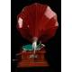 Impressive HMV Monarch horn gramophone. Deluxe Edition. England, Circa 1915