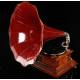 Impressive HMV Monarch horn gramophone. Deluxe Edition. England, Circa 1915