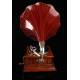 Impressive HMV Monarch horn gramophone. Deluxe Edition. England, Circa 1915