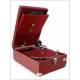 Impressive Suitcase Gramophone His Master's Voice. Spain, 1935